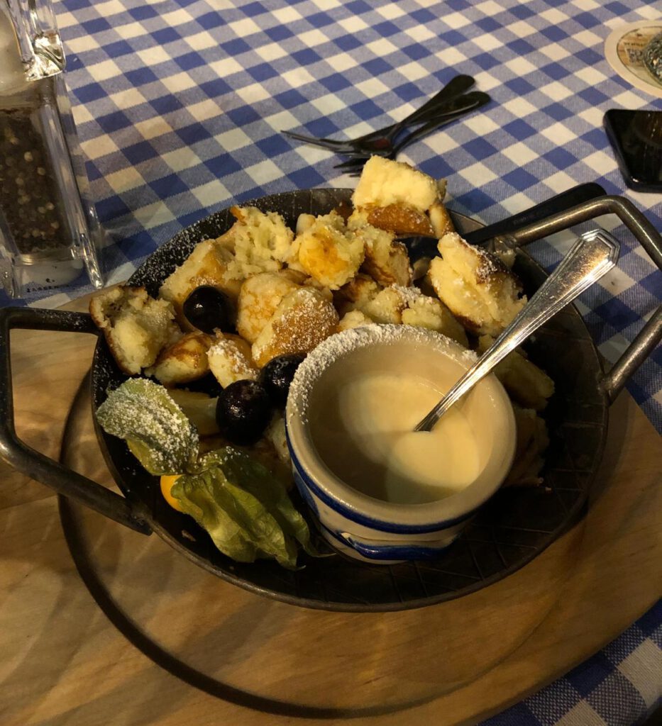 Münster: Kaiserschmarrn im "Spatzl".