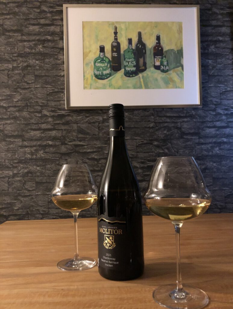 2021 Chardonnay Reserve Barrique trocken vom Weingut Karl-Johann Molitor aus Hattenheim