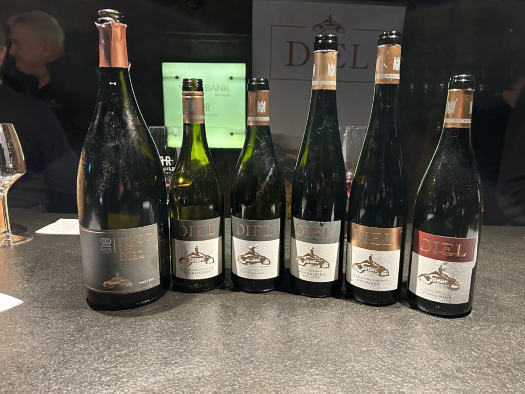 134. wineBANKers Table mit dem Schlossgut Diel